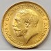 AUSTRALIA 1912 . HALF 1/2 SOVEREIGN . SYDNEY . GOLD